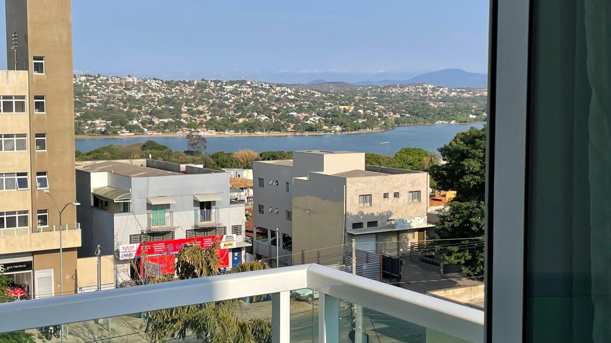 Apto 408, Aeroporto 14Km, Com Wi-Fi, Self Check-In E Varandinha Aparthotel Lagoa Santa  Kültér fotó